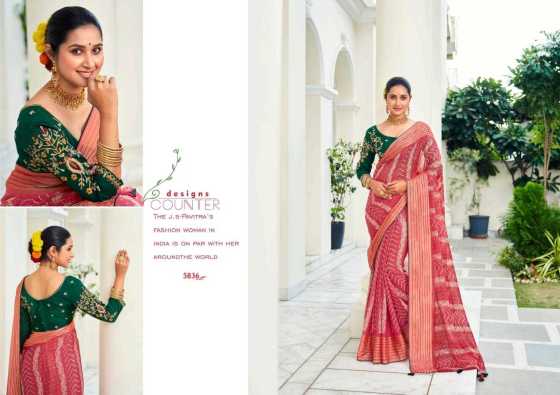 5D-DESIGNER-ABHIJEET-SOFT-NILGIRI-CHIFFON-WITH-VISCOSE-BORDER-WITH-EMBROIDERY-WORK-BLOUSE-CATLOG-7