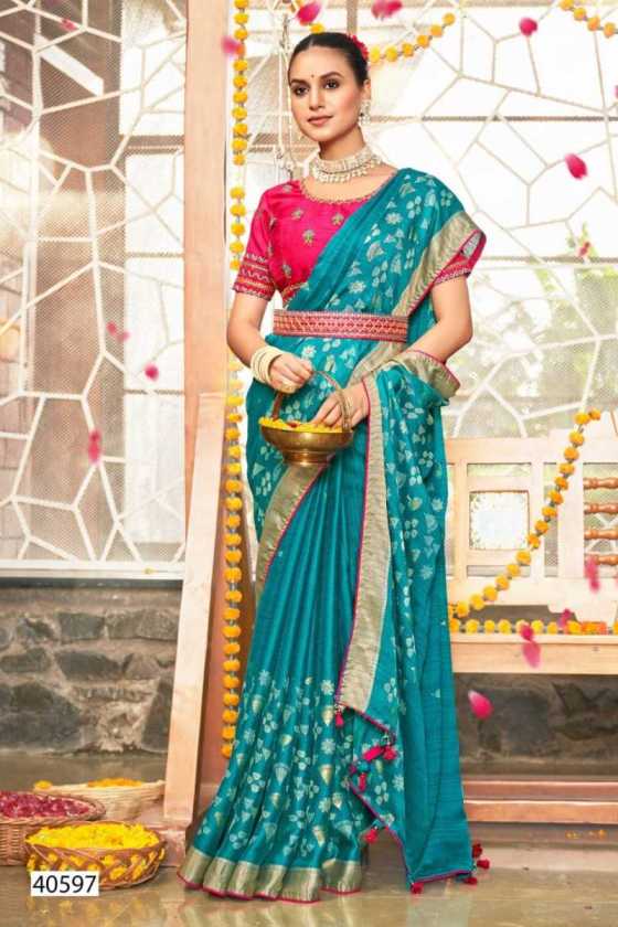 5D-DESIGNER-DIVYA-DULL-MOSS-VISCOSE-PATTERN-WITH-FOIL-PRINT-AND-EMBROIDERY-BLOUSE-SAREE-CATALOGUE-4