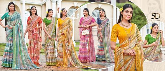 5D-DESIGNER-GANGA-VOL-13-BRIGHT-SIMMER-CHIFFON-BORDER-AND-WEAVING-BLOUSE-SAREE-CATALOGUE-6