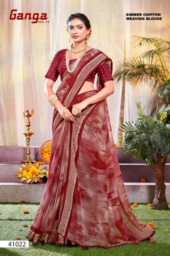 5D-DESIGNER-GANGA-VOL-14-BRIGHT-SIMMER-CHIFFON-BORDER-AND-WEAVING-BLOUSE-SAREE-CATALOGUE-5