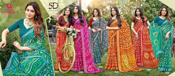 5D-DESIGNER-GANGA-VOL-2-BRIGHT-SIMMER-CHIFFON-BORDER-AND-WEAVING-BLOUSE-SAREE-CATALOGUE-1