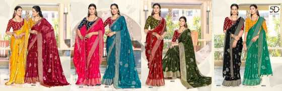 5D-DESIGNER-NAYKA-BRIGHT-MOSS-CHIFFON-WITH-FOIL-PRINT-WITH-WEAVING-BORDER-AND-WORK-BLOUSE-SAREE-CATALOGUE-10