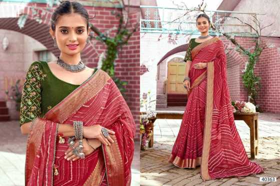 5D-DESIGNER-PRISHA-2-MOSS-GEORGETTE-WITH-JECQUARD-BORDER-AND-BLOUSE-SAREE-CATALOGUE-1