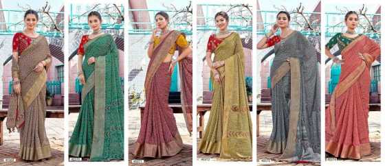 5D-DESIGNER-PRISHA-MOSS-GEORGATTE-WITH-JEQUARD-BORDER-AND-WORK-BLOUSE-SAREE-CATLOG-2