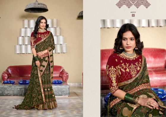 5D-DESIGNER-PURE-COTTON-BUTTA-PRINT-WITH-WEAVING-BORDER-AND-WORK-BLOUSE-WITH-BELT-SAREE-CATALOGUE-7