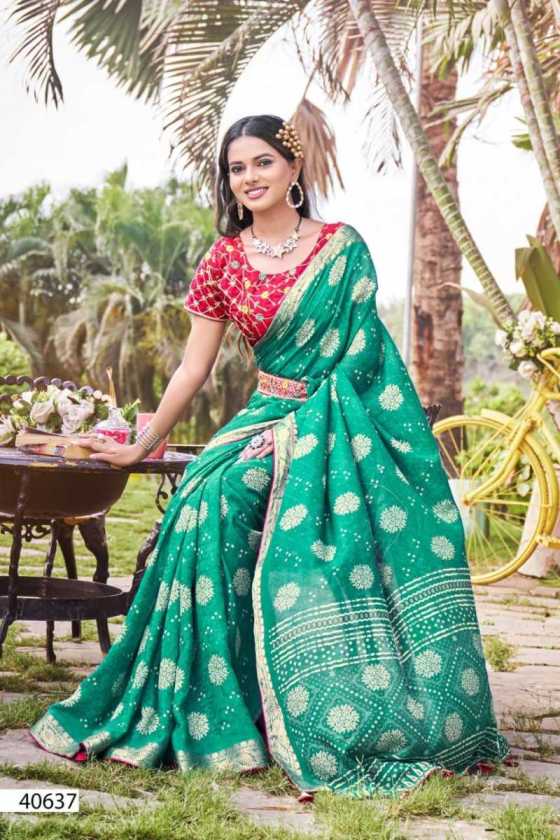 5D-DESIGNER-TULSI-855-PURE-MASLIN-SELF-JACQAURD-WITH-JARI-BORDER-BRIGHT-PRINT-WITH-EMBROIDERY-WORK-BRLT-AND-EMB-WORK-BLOUSE-SAREE-CATALOGUE-3