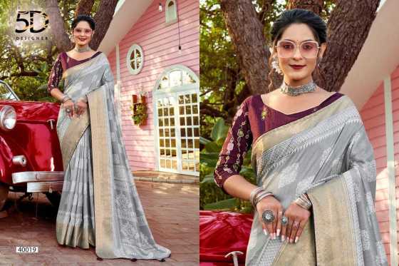 5D-DESIGNER-RADHE-7-SOFT-DOLA-JEQUARD-BORDER-WITH-WORK-FANCY-BLOUSE-SAREE-CATLOG-4