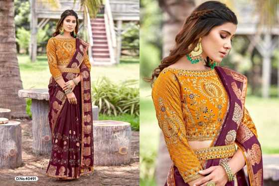 5D-DESIGNER-SHIVALI-825-COTTON-JAQUARD-BUTTA-JARI-PRINT-DESIGN-WITH-WORK-BELT-AND-WMBROIDERY-WORK-BLOUSE-SAREE-CATALOGUE-5