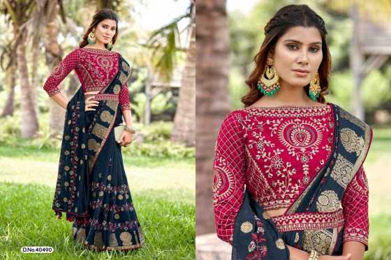 5D-DESIGNER-SHIVALI-825-COTTON-JAQUARD-BUTTA-JARI-PRINT-DESIGN-WITH-WORK-BELT-AND-WMBROIDERY-WORK-BLOUSE-SAREE-CATALOGUE-6