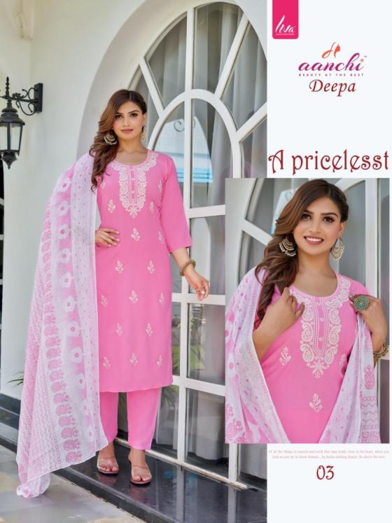 AANCHI-KURTIS-DEEPA-LIVA-REYON-TOP-BOTTOM-AND-PRINTED-DUPATTA-KURTIS-CATALOGUE-7