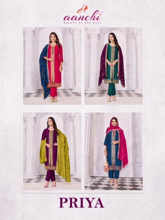 AANCHI-KURTIS-PRIYA-VICHITRA-TOP-BOTTOM-WITH-LINING-AND-FULL-DUPATTA-WORK-KURTIS-CATLOGUE-1