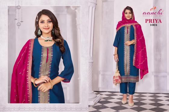 AANCHI-KURTIS-PRIYA-VICHITRA-TOP-BOTTOM-WITH-LINING-AND-FULL-DUPATTA-WORK-KURTIS-CATLOGUE-2