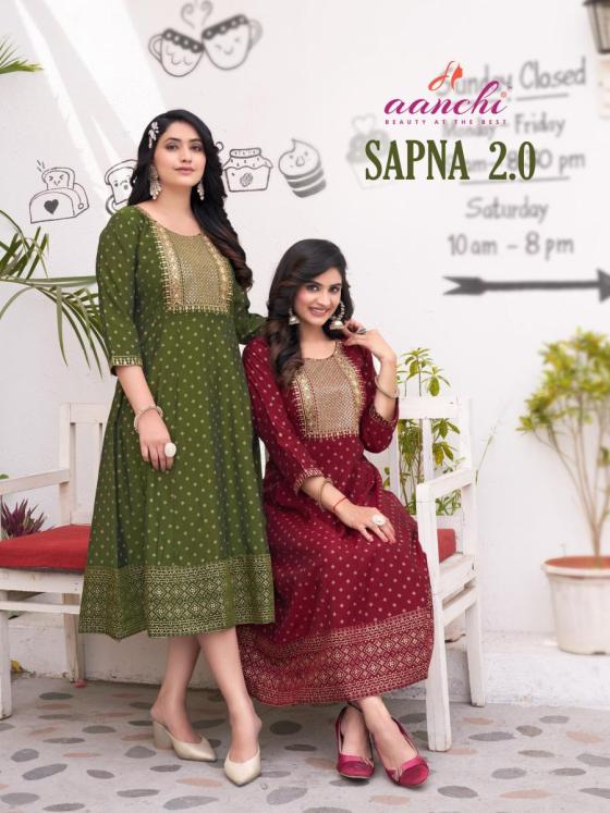 AANCHI-KURTIS-SAPNA-2.0-ROMAN-SILK-FLAIR-PRINT-WITH-EMBROIDERY-WORK-KALLI-CUT-KURTI-CATALOGUE-8