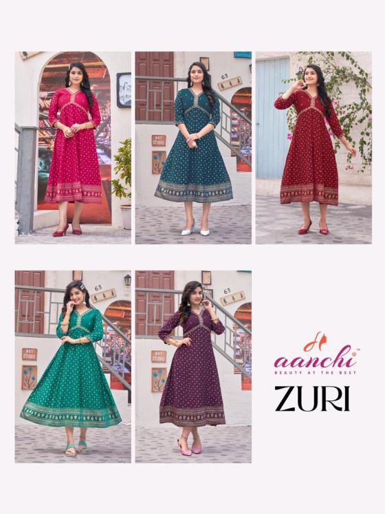 AANCHI-KURTIS-ZURI-ROMAN-SILK-ALIA-CUT-PRINT-WITH-EMBROIDERY-WORK-FANCY-KURTI-CATALOGUE-8