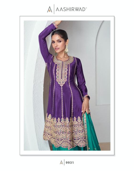 AASHIRWAD-CREATION-NOURA-PREMIUM-CHINNON-SILK-FREE-SIZE-STITCHED-DRESS-MATARIAL-CATLOG-5