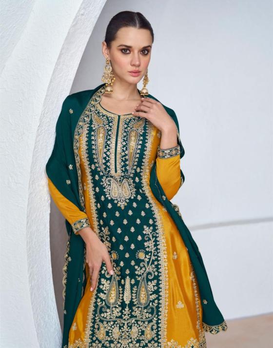 AASHIRWAD-CREATION-SHANAYA-PREMIUM-CHINNON-SILK-FREE-SIZE-STITCH-KURTI-PLAZZO-DUPATTA-CATALOGUE-9