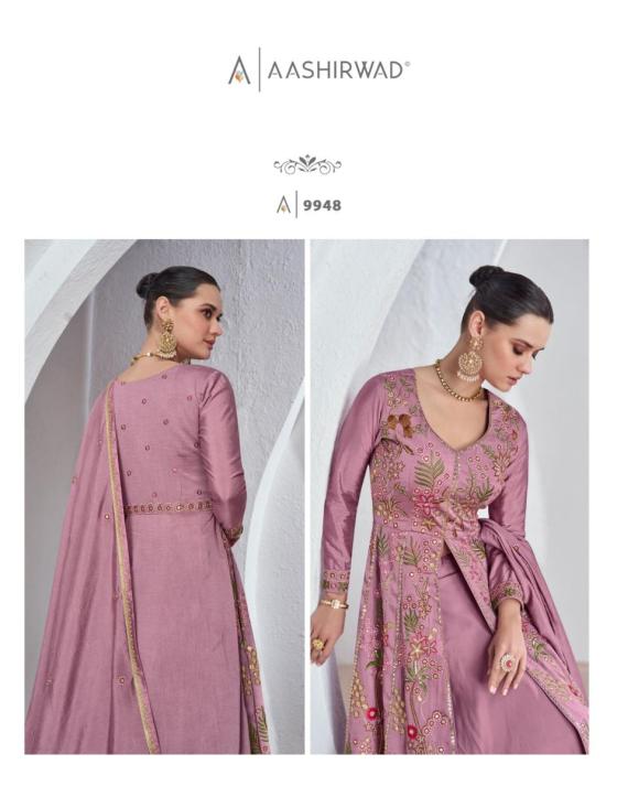 AASHRWAD-CREATION-SABINA-PREMIUM-SILK-N-REAL-GEORGETTE-FREE-SIZE-STITCH-DRESS-MATERIAL-CATALOGUE-4