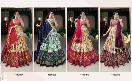 AAWIYA-TUSSAR-SILK-WITH-FLORAL-AND-PATOLA-PRINT-WITH-FOIL-PRINT-WORK-BEAUTIFUL-AND-DESIGNER-LEHENGA-CHOLI-COLLECTION-9