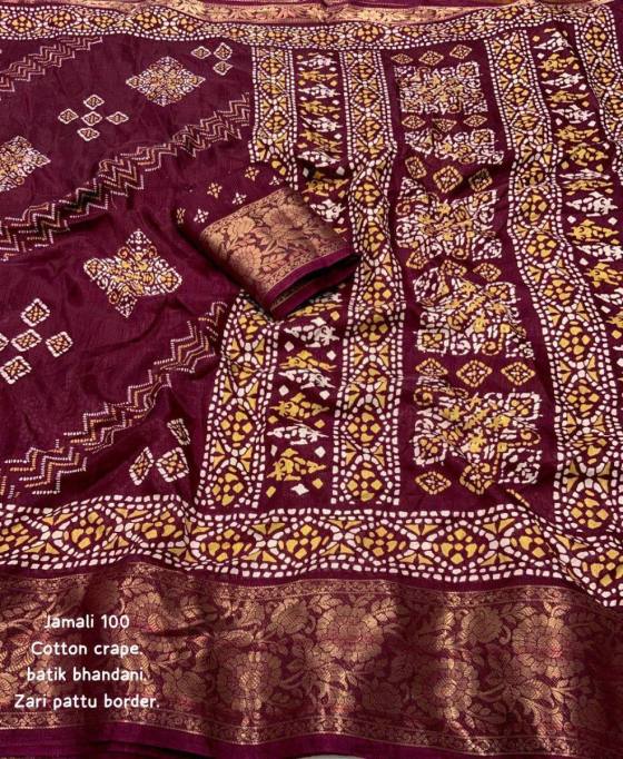 AKRUTI-FASHION-BEST-SELLER-AK-BATIK-BANDANI-SOFT-COTTON-CRAPE-SAREE-WITH-BATIK-BENDEZ-STYLE-PRINT-WITH-ZARI-WOVWN-JACQUARD-BORDER-SAREE-CATALOGUE-15