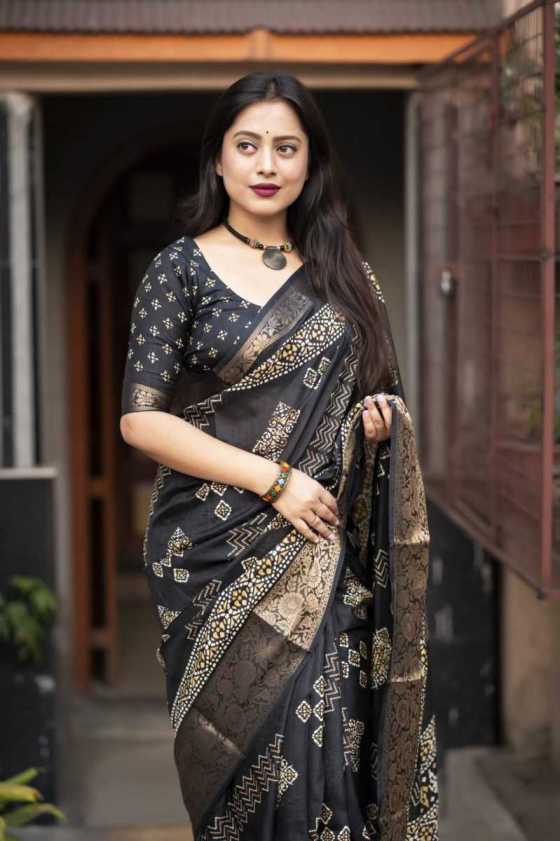 AKRUTI-FASHION-BEST-SELLER-AK-BATIK-BANDANI-SOFT-COTTON-CRAPE-SAREE-WITH-BATIK-BENDEZ-STYLE-PRINT-WITH-ZARI-WOVWN-JACQUARD-BORDER-SAREE-CATALOGUE-2