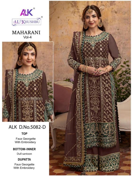 AL-KHUSHBU-MAHARANI-VOL4-D.NO-5082-GOERGETTE-WITH-HEAVY-EMBROIDRED-SANTOON-FREE-SIZE-STITCHED-DRESS-MATERIAL-CATALOGUE-2