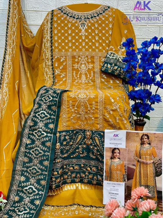 AL-KHUSHBU-MAHARANI-VOL4-D.NO-5082-GOERGETTE-WITH-HEAVY-EMBROIDRED-SANTOON-FREE-SIZE-STITCHED-DRESS-MATERIAL-CATALOGUE-7