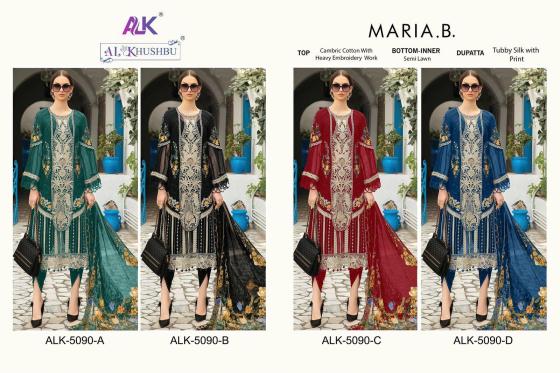 AL-KHUSHBU-MARIA-B-D.NO-5080-PURE-CAMBRIC-COTTON-WITH-HEAVY-EMBROIDERY-DRESS-MATERIAL-CATALOGUE-2