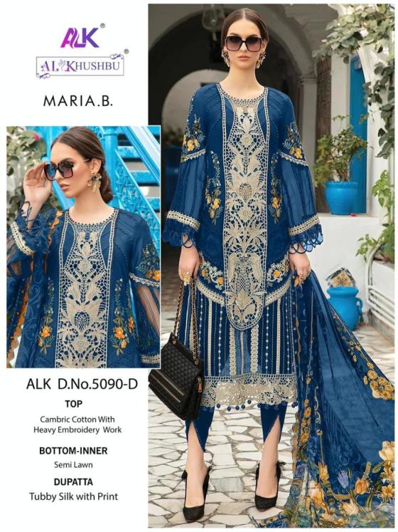 AL-KHUSHBU-MARIA-B-D.NO-5080-PURE-CAMBRIC-COTTON-WITH-HEAVY-EMBROIDERY-DRESS-MATERIAL-CATALOGUE-3