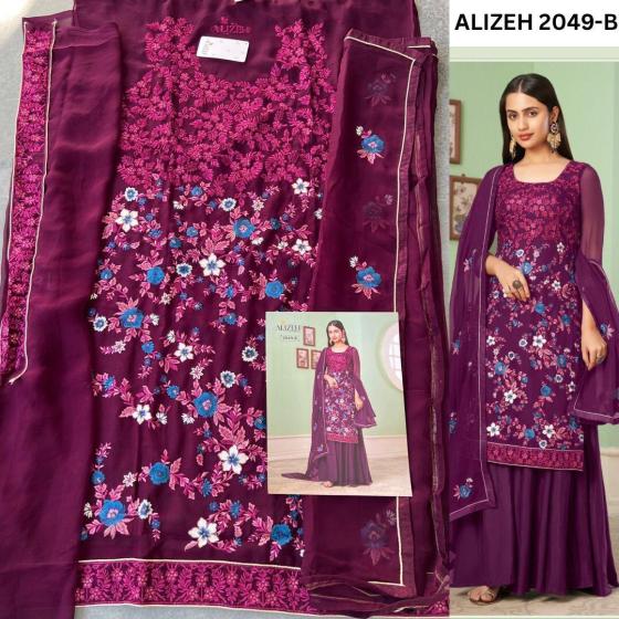 ALIZEH-OFFICIAL-2049COLOURS-TOP-DUPATTA-GEORGETTE-EMBROIDERED-WITH-MULTI-THREAD-AND-SEQUINS-WORK-INNER-AND-BOTTOM-DULL-SANTOON-DRESS-MATERIAL-CATLOG-14