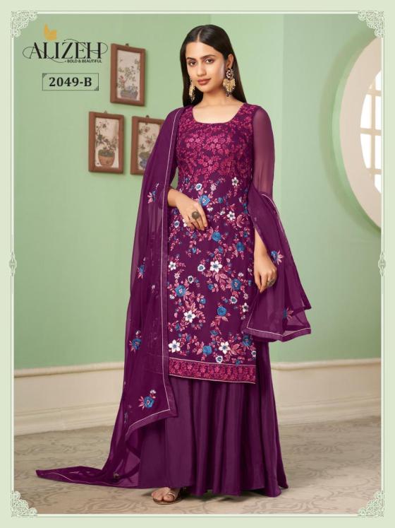 ALIZEH-OFFICIAL-2049COLOURS-TOP-DUPATTA-GEORGETTE-EMBROIDERED-WITH-MULTI-THREAD-AND-SEQUINS-WORK-INNER-AND-BOTTOM-DULL-SANTOON-DRESS-MATERIAL-CATLOG-6