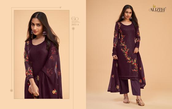 ALIZHE-ZAIDA-VOL-12-GEORGETTE-TOP-WITH-SEQUIN-MULTI-THREAD-AND-ZARI-EMBROIDERY-WORK-KURTI-PANT-CATLOG-3