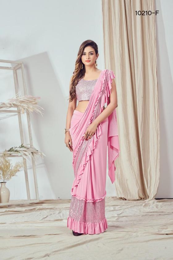 AMOHA-D.NO-10210-IMPORTED-LYCRA-FABRIC-WITH-SQUIN-WORK-BORDER-READY-TO-WAER-SAREES-CATLOG-7