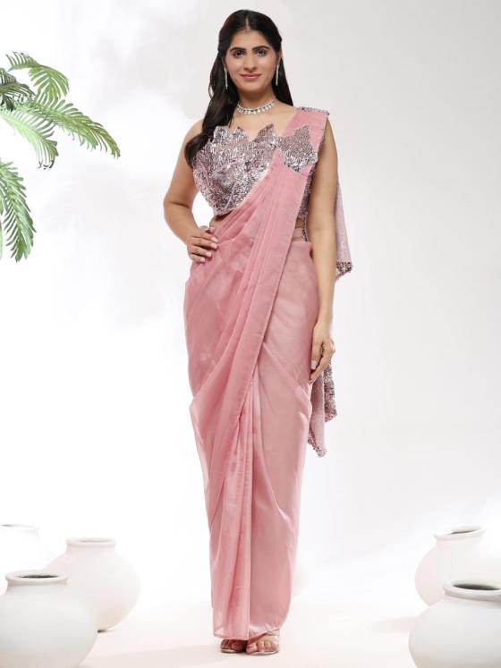 AMOHA-D.NO-A322-SILK-ORGANZA-FABRIC-EMBROIDRED-WORK-AND-SEQUIN-EMBOIDERY-WORK-BLOUSE-SAREE-READYMADE-SAREE-CATALOGUE-6