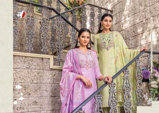 ANJU-FASHION-GOLDEN-MEADOWS-VOL-3-PURE-MUSLIN-BEAUTIFUL-HEAVY-KNOT-WORK-AND-PURE-SANTOON-BOTTOM-AND-CHANDERI-WITH-BLOCK-PRINT-DUPATTA-KURTI-PANT-DUPATTA-CATALOGUE-10