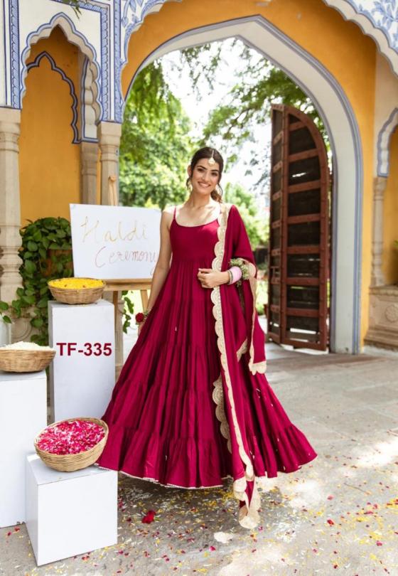 ARYA-DESIGN-SKU-TF-335-MAROON-COLOUR-AND-SOLID-WORK-TOP-PANT-DUPATTA-PURE-RAYON-READYMADE-BEAUTIFUL-DRESS-COLLECTION-1