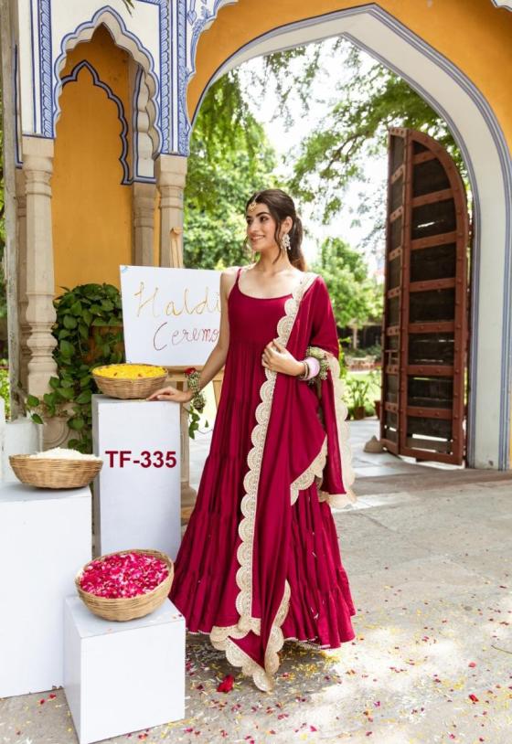 ARYA-DESIGN-SKU-TF-335-MAROON-COLOUR-AND-SOLID-WORK-TOP-PANT-DUPATTA-PURE-RAYON-READYMADE-BEAUTIFUL-DRESS-COLLECTION-2