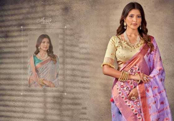 AURA-IDHAYA-COTTON-SOFT-COTTON-WITH-CONTRAST-BLOUSE-SAREE-CATALOGUE-9