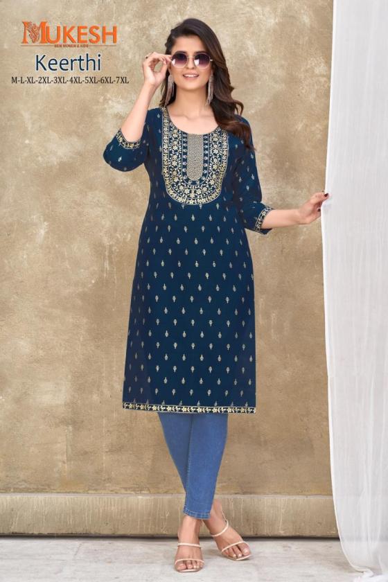 BANWERY-KEERTHI-MAGIC-SLUB-EMBROIDERY-NACK-WITH-LACE-FOIL-PRINT-KURTI-CATALOGUE-7