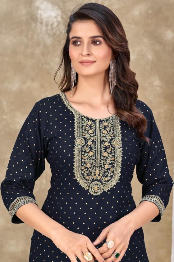 BANWERY-TRISHA-RAYON-SLUB-QUARDING-EMBROIDERY-WITH-SEQUENCE-KURTI-CATALOGUE-10