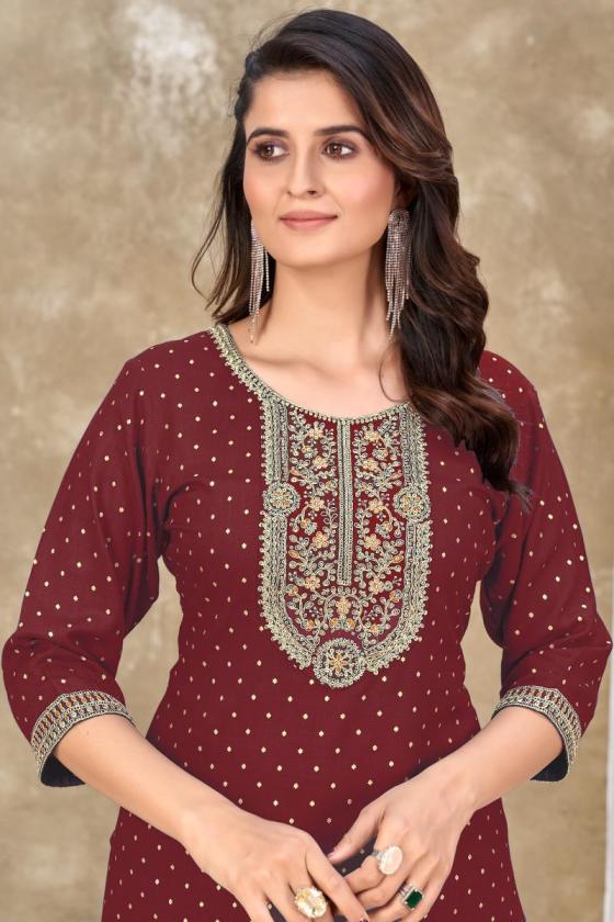 BANWERY-TRISHA-RAYON-SLUB-QUARDING-EMBROIDERY-WITH-SEQUENCE-KURTI-CATALOGUE-14