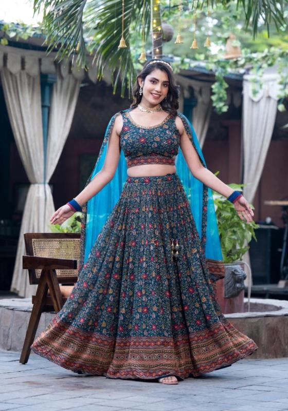 BASANTI-VOL-4-HEAVY-PURE-CHINON-LEHNGA-AND-BLOUSE-WITH-PURE-SOFT-6