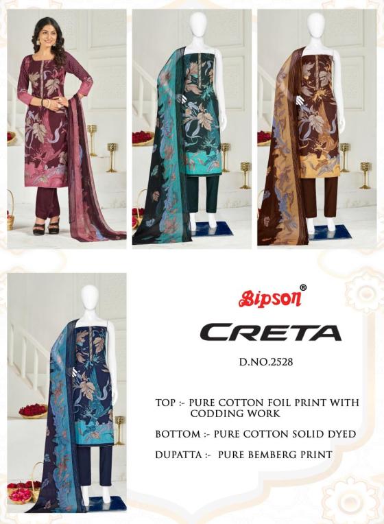 BIPSON-FACTORY-OUTLET-CRETA-2528-PURE-COTTON-FOIL-PRINT-WITH-CODING-WORK-DRESS-CATALOGUE-1