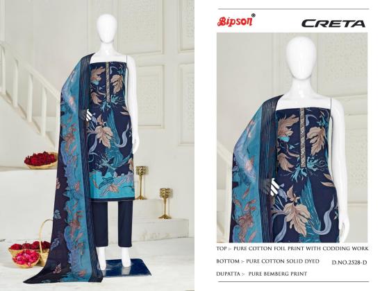 BIPSON-FACTORY-OUTLET-CRETA-2528-PURE-COTTON-FOIL-PRINT-WITH-CODING-WORK-DRESS-CATALOGUE-2