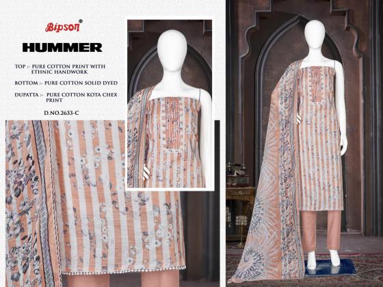 BIPSON-FACTORY-OUTLET-HUMMER-2633-PURE-COTTON-PATTERN-PRINT-WITH-ETHNIC-HANDWORK-DRESS-CATALOGUE-3