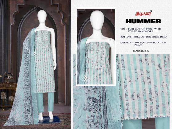 BIPSON-FACTORY-OUTLET-HUMMER-2634-PURE-COTTON-PATTERN-PRINT-WITH-ETHNIC-HANDWORK-DRESS-CATALOGUE-4