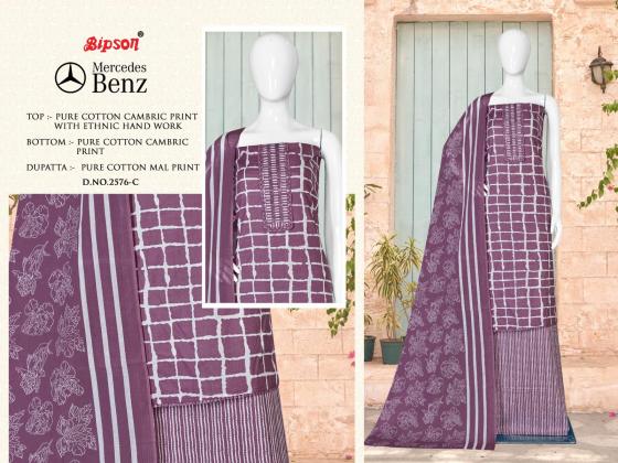 BIPSON-FACTORY-OUTLET-MERCEDES-BENZ-2576-PURE-COTTON-CAMBRIC-PRINT-WITH-ETHNIC-HAND-WORK-DRESS-MATERIAL-CATALOGUE-4