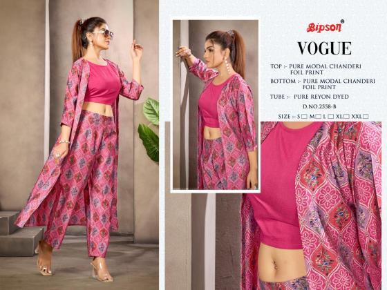 BIPSON-FACTORY-OUTLET-VOGUE-2558-PURE-MODAL-CHANDERI-FOIL-PRINT-BEAUTIFUL-KURTI-PANT-WITH-TUBE-CATALOGUE-4