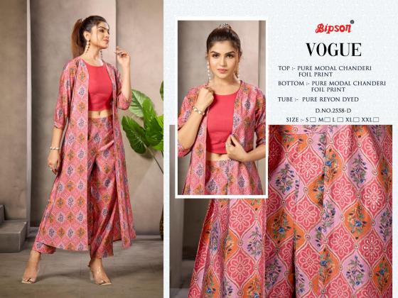 BIPSON-FACTORY-OUTLET-VOGUE-2558-PURE-MODAL-CHANDERI-FOIL-PRINT-BEAUTIFUL-KURTI-PANT-WITH-TUBE-CATALOGUE-6