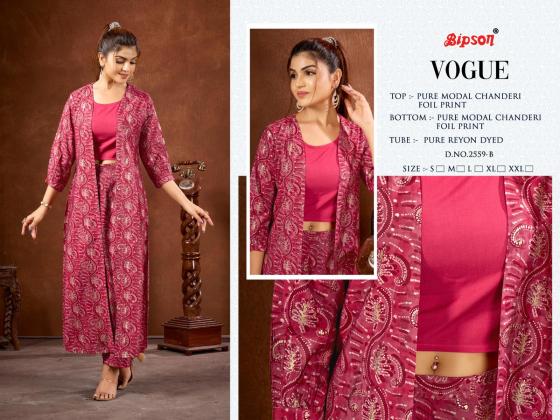 BIPSON-FACTORY-OUTLET-VOGUE-2559-PURE-MODAL-CHANDERI-FOIL-PRINT-BEAUTIFUL-KURTI-PANT-WITH-TUBE-CATALOGUE-3