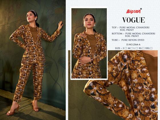 BIPSON-FACTORY-OUTLET-VOGUE-2564-PURE-MODAL-CHANDERI-FOIL-PRINT-KURTI-PANT-TUBE-CATALOGUE-2